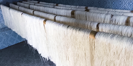Use an air source heat pump to dry rice noodles, no longer have to worry about the rainy season